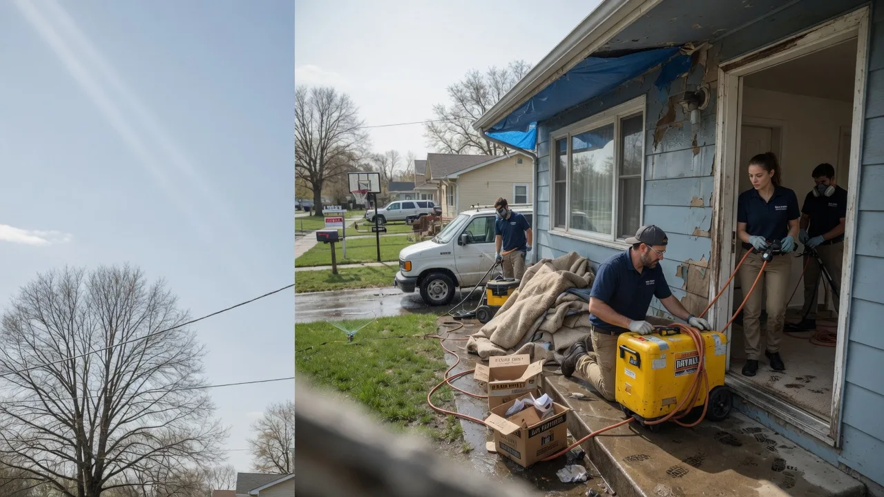 Basement Flood Cleanup in Avoca, IN near me